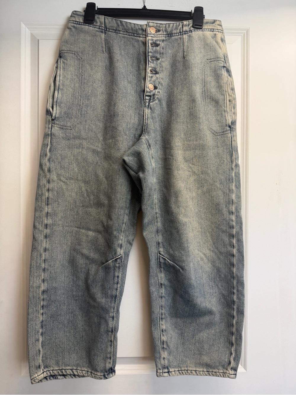 Osaka mid rise barrel jeans